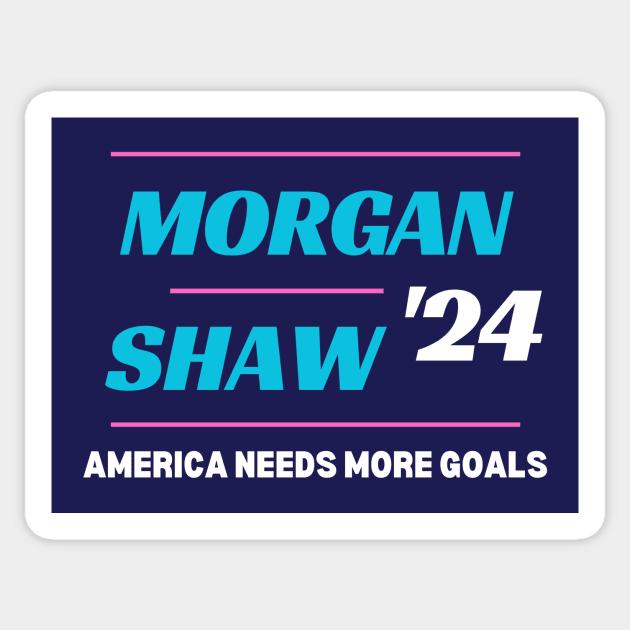 San Diego Wave Alex Morgan Jaedyn Shaw 2024 Sticker by Shine Threads